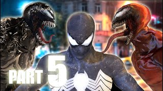 Venom vs SPIDERMAN Venom Symbiote suits vs Carnage Deadpool  Part 5 [upl. by Ieppet]