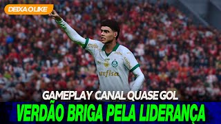 VERDÃO VENCE E VOLTA A DISPUTAR A LIDERANÇA NOVAMENTE DA COMPETIÇÃO  PES 2021  GAMEPLAY 24 [upl. by Ikcim729]