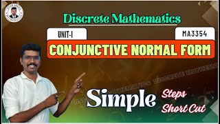 CNF Conjunctive Normal Form Discrete Mathematics [upl. by Mehs]