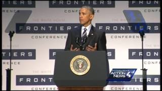 Full video Obamas speech at Frontiers Conference in Pittsburgh [upl. by Letti]