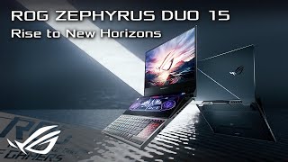 Rise to New Horizons  Zephyrus Duo 15  ROG [upl. by Eillen]