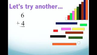 Simple Addition Using Cuisenaire Rods by Harry Olenick [upl. by Idnem]