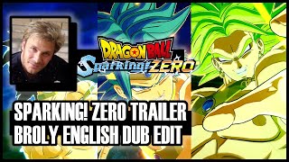 【Dragon Ball Sparking Zero】Movie Trailer – Broly English DubVoice Edit Vic Mignogna [upl. by Thissa]