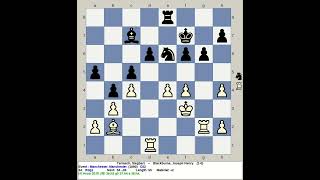 Tarrasch Siegbert vs Blackburne Joseph Henry  Manchester Chess 1890 England [upl. by Anaeel948]