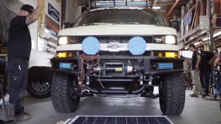 Chevrolet Express 4x4 Quigley van conversion  Sema Crunch [upl. by Oiramaj]