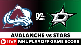 COLORADO AVALANCHE VS DALLAS STARS LIVE 🏒 NHL Playoff Game Score MAY 162024 West 2nd Round Game 5 [upl. by Ahcatan]