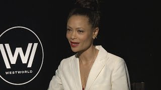 Westworld Season 2 Thandie Newton FULL INTERVIEW [upl. by Marilee]