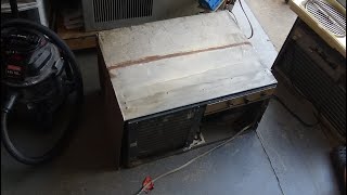 Vintage 1976 Fedders Window 11000 BTU Air Conditioner StartupShutdown [upl. by Eiramanel311]