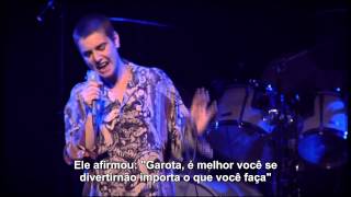 Sinead OConnor  Nothing Compares 2 U Live HD Legendado em PTBR [upl. by Anik]