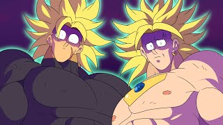 BROLY vs BROLY  Dragon Ball Animation [upl. by Vassar]