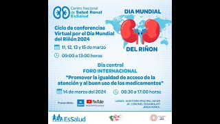 Conferencia Día Mundial del Riñón 2024 [upl. by Foote289]