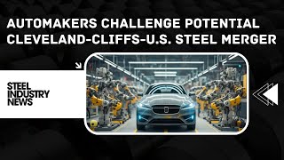 Automakers Challenge Potential ClevelandCliffsUS Steel Merger [upl. by Akinohs107]