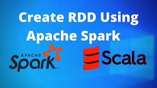 Apache Spark  Create RDD With Spark using parallelize Hands On  Spark Tutorial  Part 2 [upl. by Dailey]