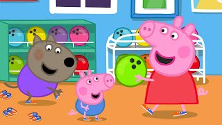 Trying On Bowling Shoes 🎳  Peppa Pig Official Full Episodes [upl. by Neukam]