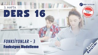 Ergi AYT 2024 Matematik Kampı  Ders 16  Fonksiyon Modelleme [upl. by Ro]