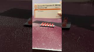 Ronemox 500 capsule health skincare medicineinfo omeed sbmedicine skin medicinejankari [upl. by Annod]