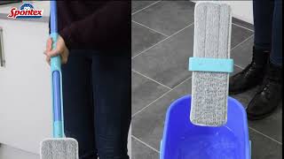 Spontex Easy System Max Flat Mop [upl. by Anailli]