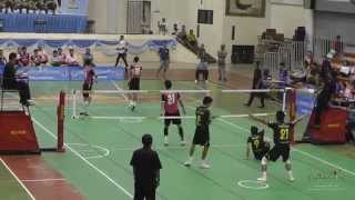 2014 Takraw Thai League  Chonburi vs Ratchaburi Round 16 Highlights [upl. by Aeniah316]