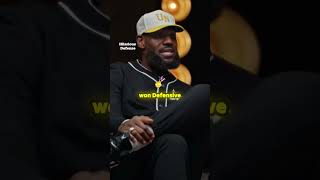 LeBrons Hilarious Defensive Player of the Year Story [upl. by Romilda]