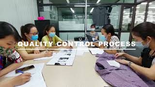 Garment Quality Control Process [upl. by Yttel]