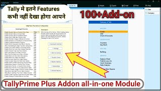 Supercharge Your Tally Experience with 100 Addons 🌟tally addons free [upl. by Nitnilc]