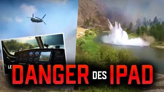 UN CH47 CHINOOK SE CRASH À CAUSE DUN iPad [upl. by Aldos787]