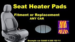 Car Heat Pad replacement  Any Car  Car Seat Heater Pad [upl. by Lemkul]