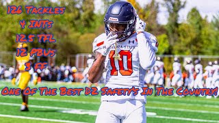 ONE OF THE BEST D2 SAFETY’s IN THE COUNTRY IS IN THE PORTAL VIRGINIA STATE KYMON POPE HIGHLIGHTS [upl. by Relly]