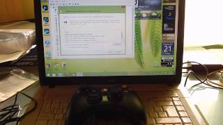 How to connect  get Xbox 360 Wireless Controller working on Windows 10 Tech 81 8 7 Vista XP [upl. by Nnahteb]