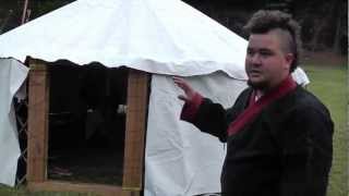 Quick Tour of a PVC Yurt [upl. by Sturdivant]