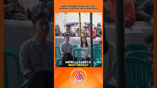 WAPRES GIBRAN DAN ISTRI MENUNGGU ANTRIAN UNTUK MENCOBLOS videoviral shortvideo fyp [upl. by Winters944]