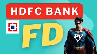 HDFC Bank Fixed Deposit Interest Rates 2024  HDFC Bank FD Features Benefits New Interest Rates [upl. by Beverle924]