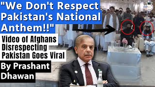 Viral Video of Afghanistan Humiliating the National Anthem of Pakistan  Crazy Reason [upl. by Cindi648]