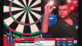 PDC World Championship Darts 2008  Part vs Painter gameplay 011708 [upl. by Treharne]