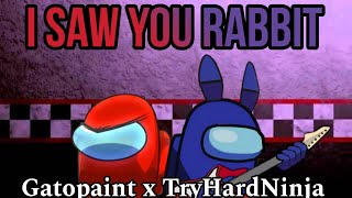 Gatopaint x TryHardNinja  I saw you rabbit  BK ROBLOX  Halloween mashup 23 [upl. by Chase22]