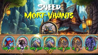 SNEED  MORTVIVANT Hearthstone BattleGround hsbg hearthstone [upl. by Il]