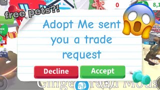 FREE PETS in Adopt Me fast amp easy HACK 2024 hacks [upl. by Araed]