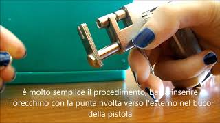 Pistola per orecchini Gearmax® [upl. by Reeva]