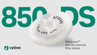 Whatman 850DS channel filter plates  Cytiva [upl. by Akenot]