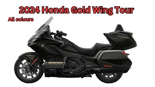 Gold Wing Tour 2024 All colours [upl. by Oruam965]