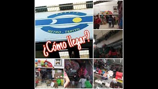 Recorrido pasaje metro Tepito y tienda de las bolsas  Cómo llegar [upl. by Alba]