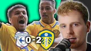 Leeds United DOMINATE Cardiff City On The Road  Cardiff City 02 Leeds United MATCH REACTION [upl. by Lamaj722]