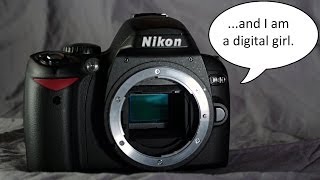 Introduction to the Nikon D40 Video 3 of 12 Diopter Adjustment [upl. by Neelhtakyram662]