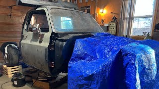 1985 Chevy C10 Turbo Build Update [upl. by Aihsotan]