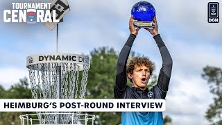 Calvin Heimburg Ends Winless Streak  Tournament Central on Disc Golf Network [upl. by Enyrhtac]