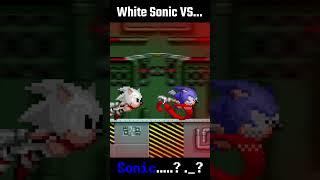 White Sonic VS Sonic  sonic loquendo sonicthehedgehog [upl. by Othella]