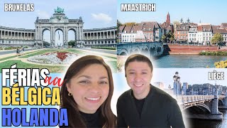 FÉRIAS DE 5 DIAS NA BÉLGICA E HOLANDA  Parte 1 [upl. by Loma429]