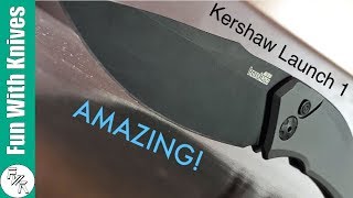 Kershaw Launch 1 My New GoTo EDC Blade [upl. by Nirej]