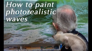 How to paint photorealistic waves  Trailer [upl. by Macfarlane]