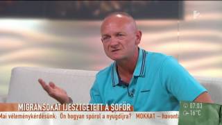 Megszólal a migránsokat ijesztgető kamionos  tv2humokka [upl. by Etep]